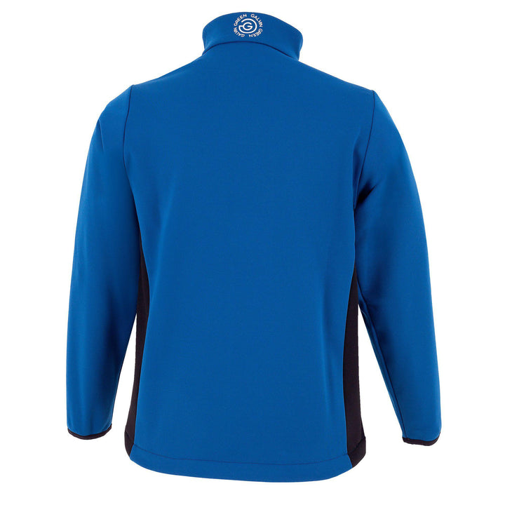 Ridley is a Windproof and water repellent golf jacket for Juniors in the color Blue Bell(7)