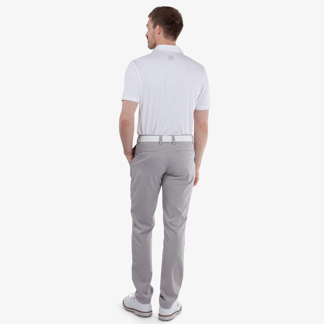 Nixon is a Breathable golf pants for Men in the color Light Grey(6)