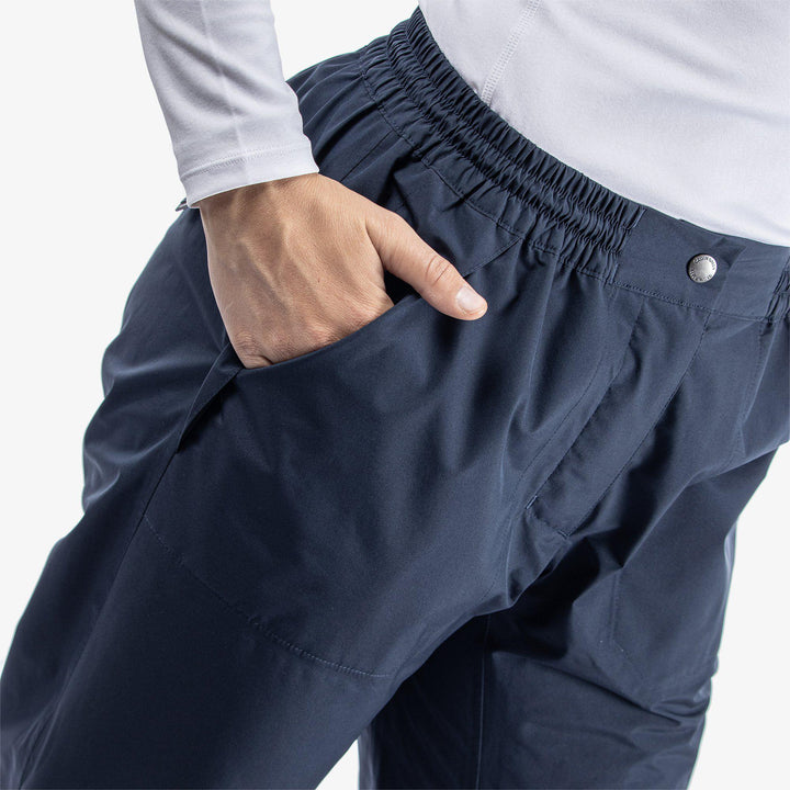 Anna Waterproof golf pants Navy – Galvin Green