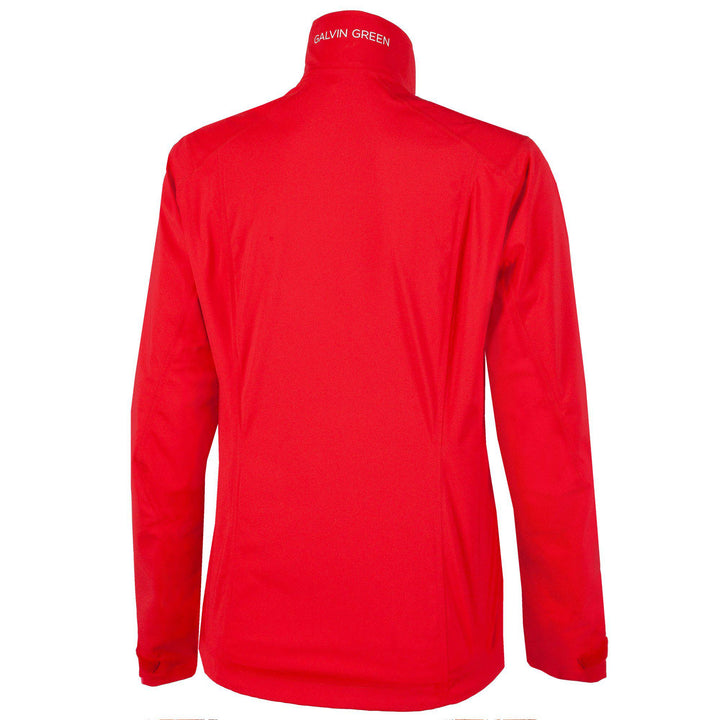 Arissa is a Waterproof golf jacket for Women in the color Red(8)