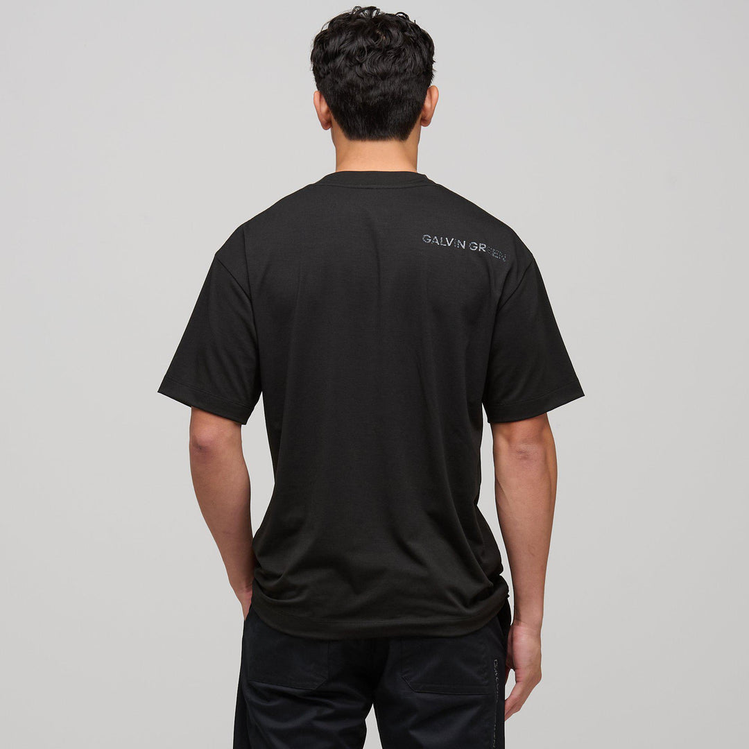 Mason  is a Breathable short sleeve shirt for Men in the color Black(4)