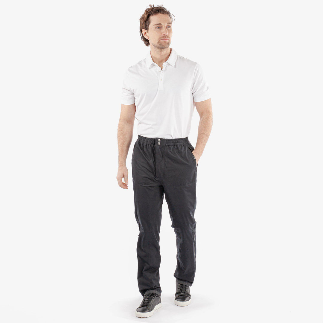 Alpha is a Waterproof golf pants for Men in the color Black(2)