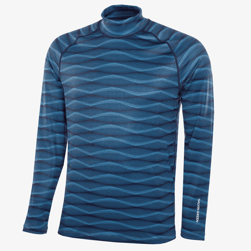 Emilio is a Thermal base layer golf top for Men in the color Navy/Blue(0)