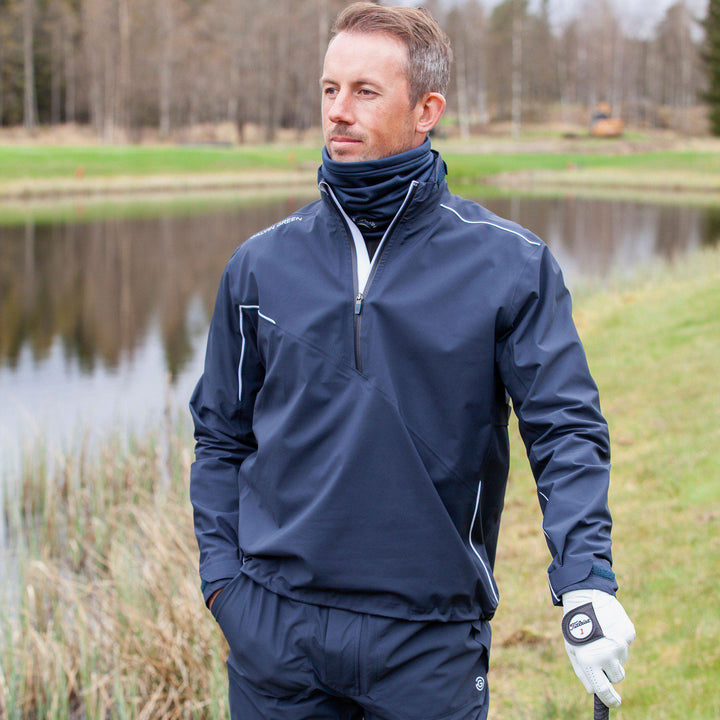 Aden is a Waterproof jacket for Men in the color Navy(6)