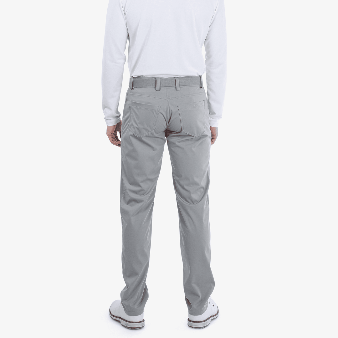 Lane is a Windproof and water repellent golf pants for Men in the color Sharkskin(3)