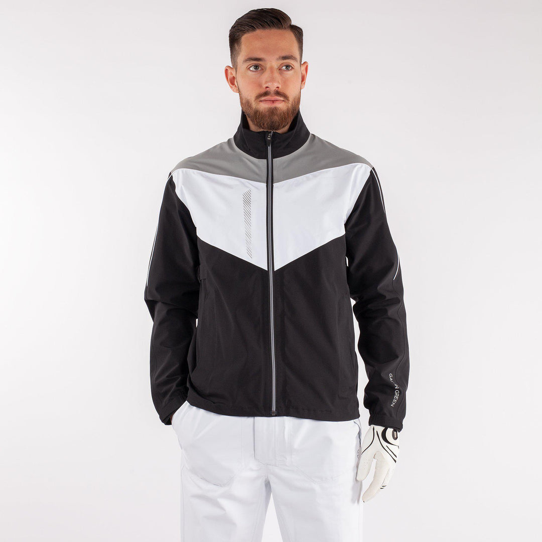 Armstrong is a Waterproof golf jacket for Men in the color Black base(1)