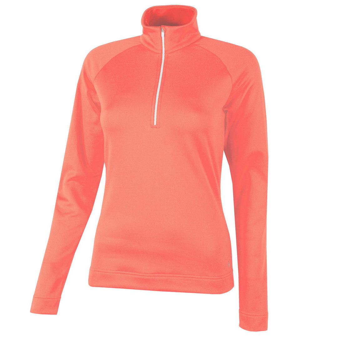 Dolly Upcycled is a Insulating golf mid layer for Women in the color Imaginary Pink(0)