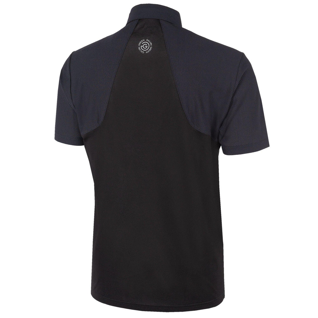 Massimo is a Breathable short sleeve shirt for Men in the color Black(6)