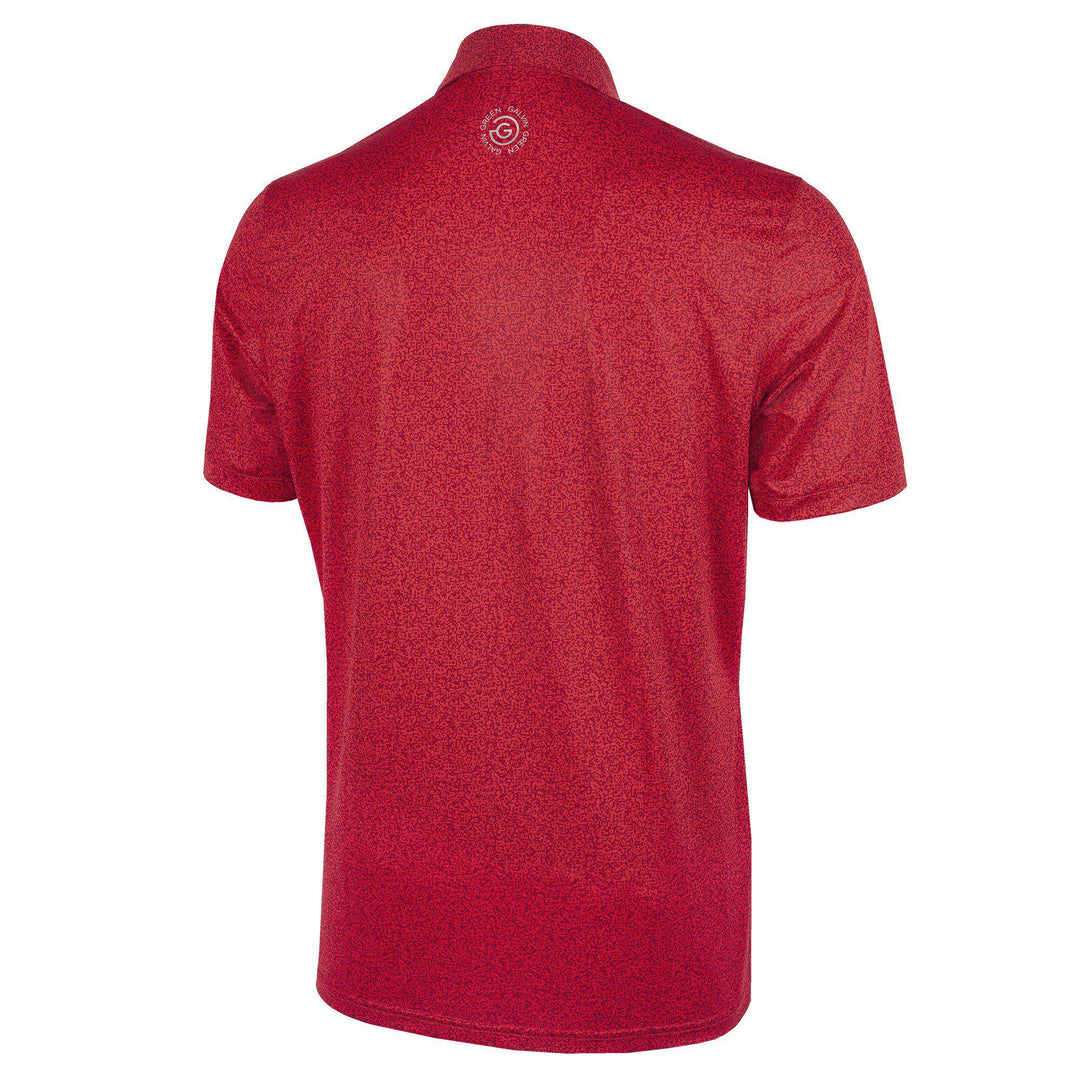 Marco is a Breathable short sleeve golf shirt for Men in the color Red(5)