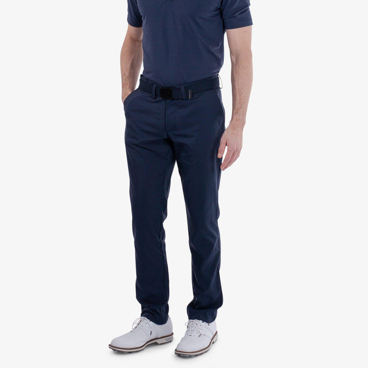 Nixon is a Breathable golf pants for Men in the color Navy(1)