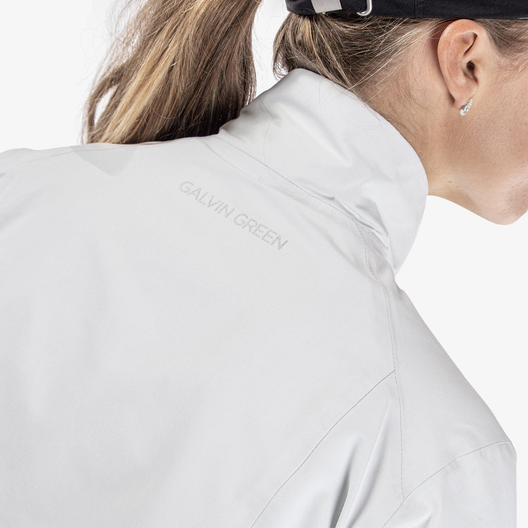 Alice is a Waterproof golf jacket for Women in the color White(7)