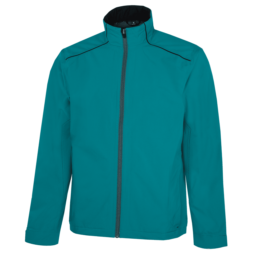 Alec is a Waterproof golf jacket for Men in the color Blue base(1)