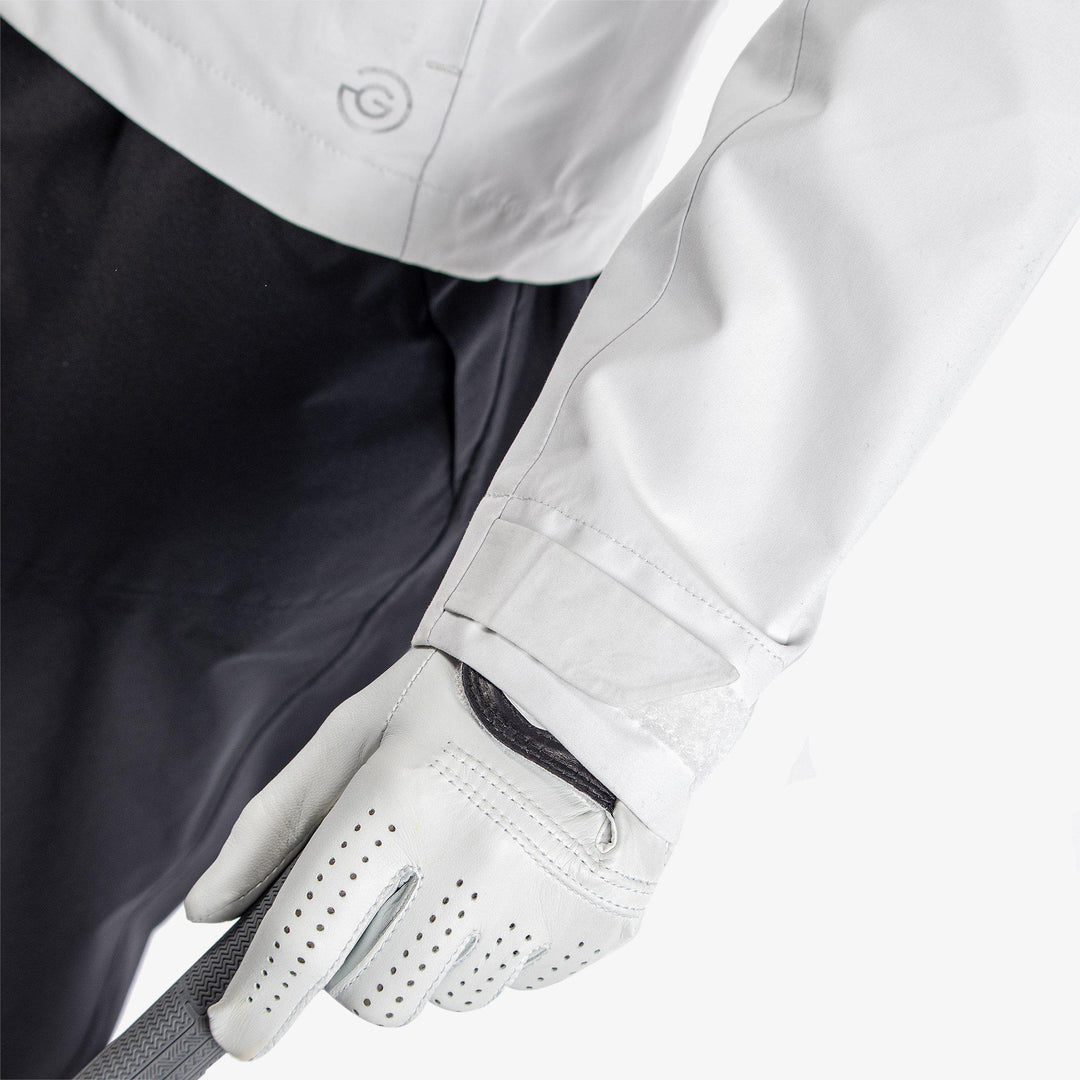 Alice is a Waterproof golf jacket for Women in the color White(5)