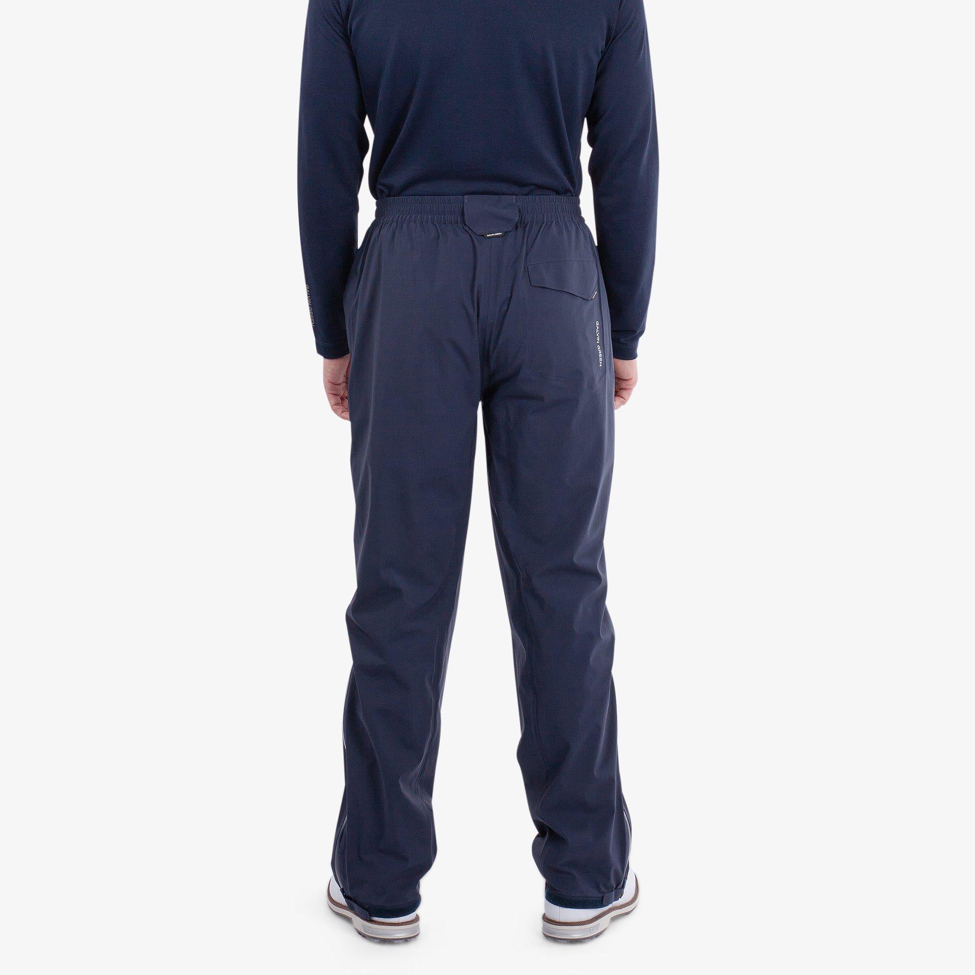 Arthur Waterproof golf pants Navy Galvin Green