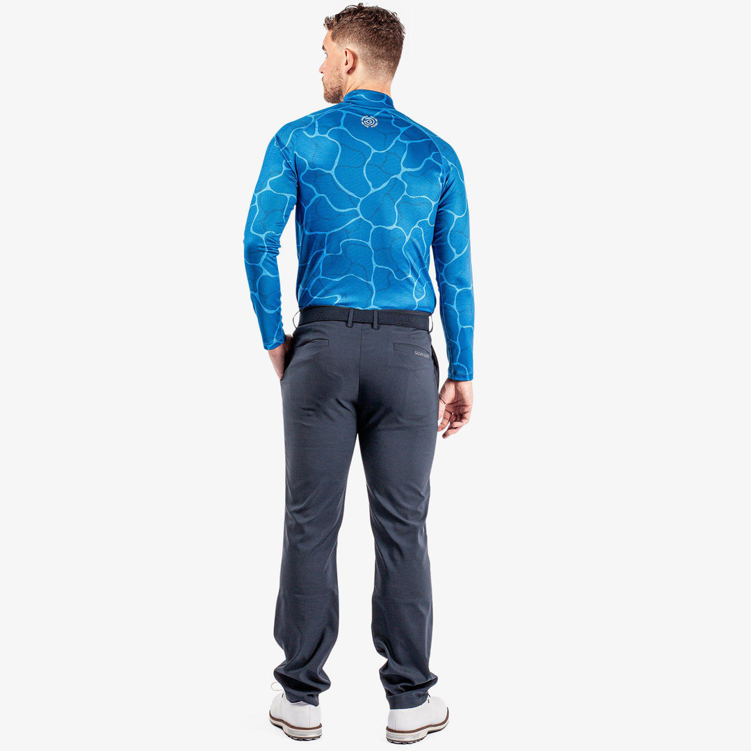 Ethan is a UV protection golf top for Men in the color Blue/Navy(8)