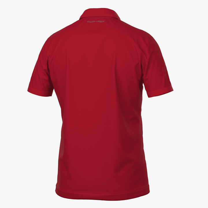 Maximilian is a Breathable short sleeve golf shirt for Men in the color Red(7)
