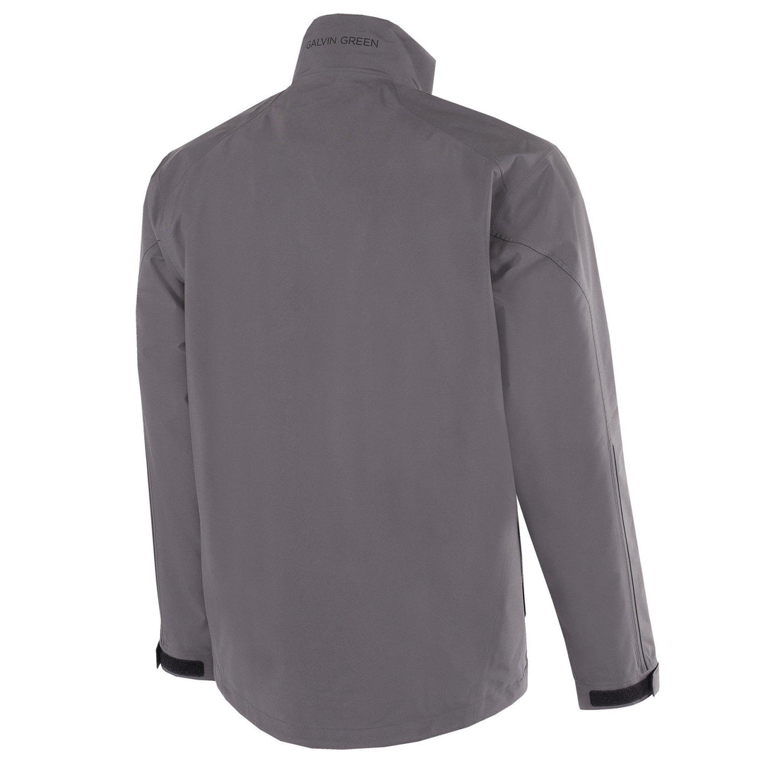 Alec is a Waterproof golf jacket for Men in the color Forged Iron(1)