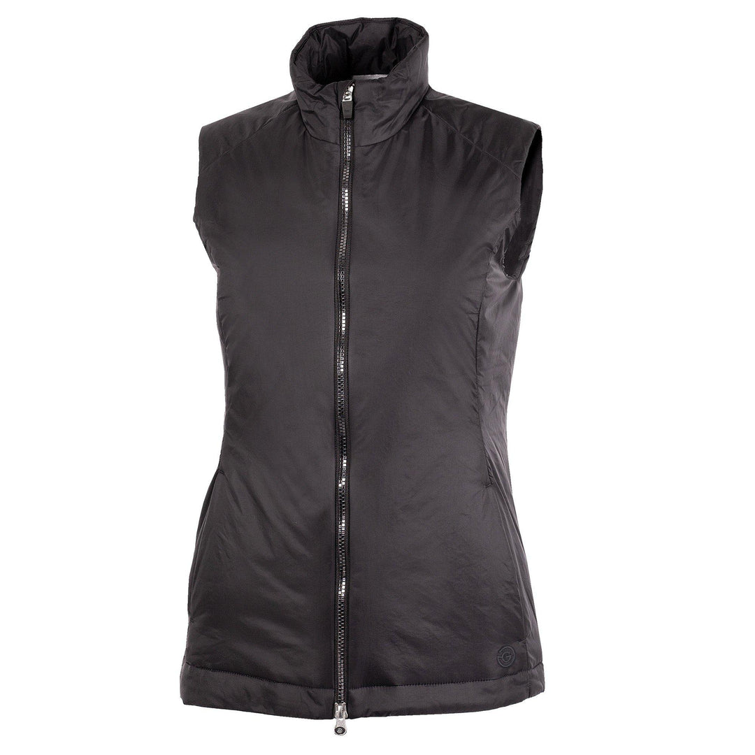 Lizl is a Windproof and water repellent golf vest for Women in the color Black(0)