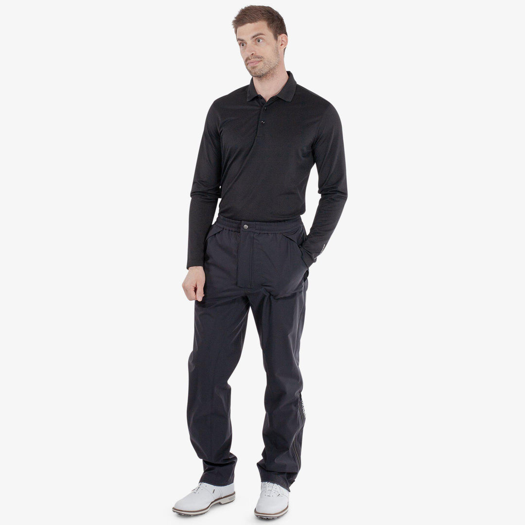 Alan is a Waterproof pants for Men in the color Black(2)