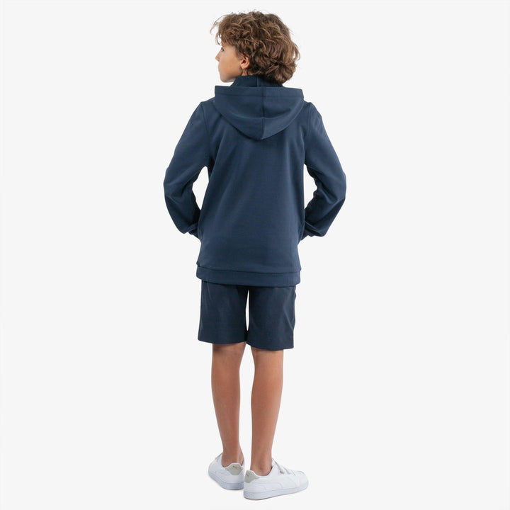 Rico is a Insulating golf sweatshirt for Juniors in the color Navy(6)