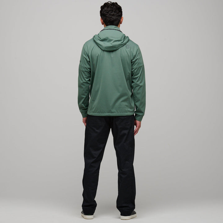 Luke is a Windbreaker jacket for Men in the color Duck Green(8)