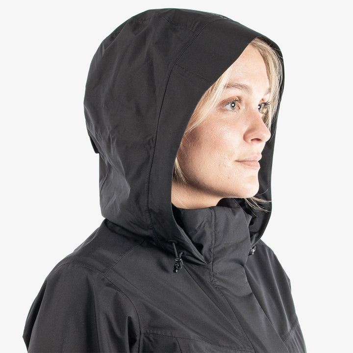 Holly is a Waterproof golf jacket for Women in the color Black(8)