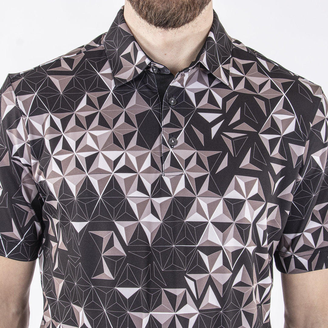 Makai is a Breathable short sleeve shirt for Men in the color Black(3)