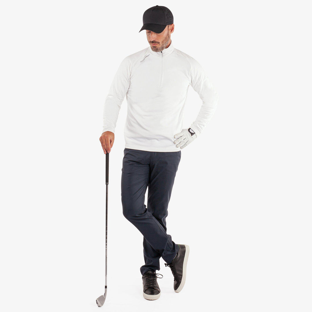 Drake is a Insulating golf mid layer for Men in the color White(2)