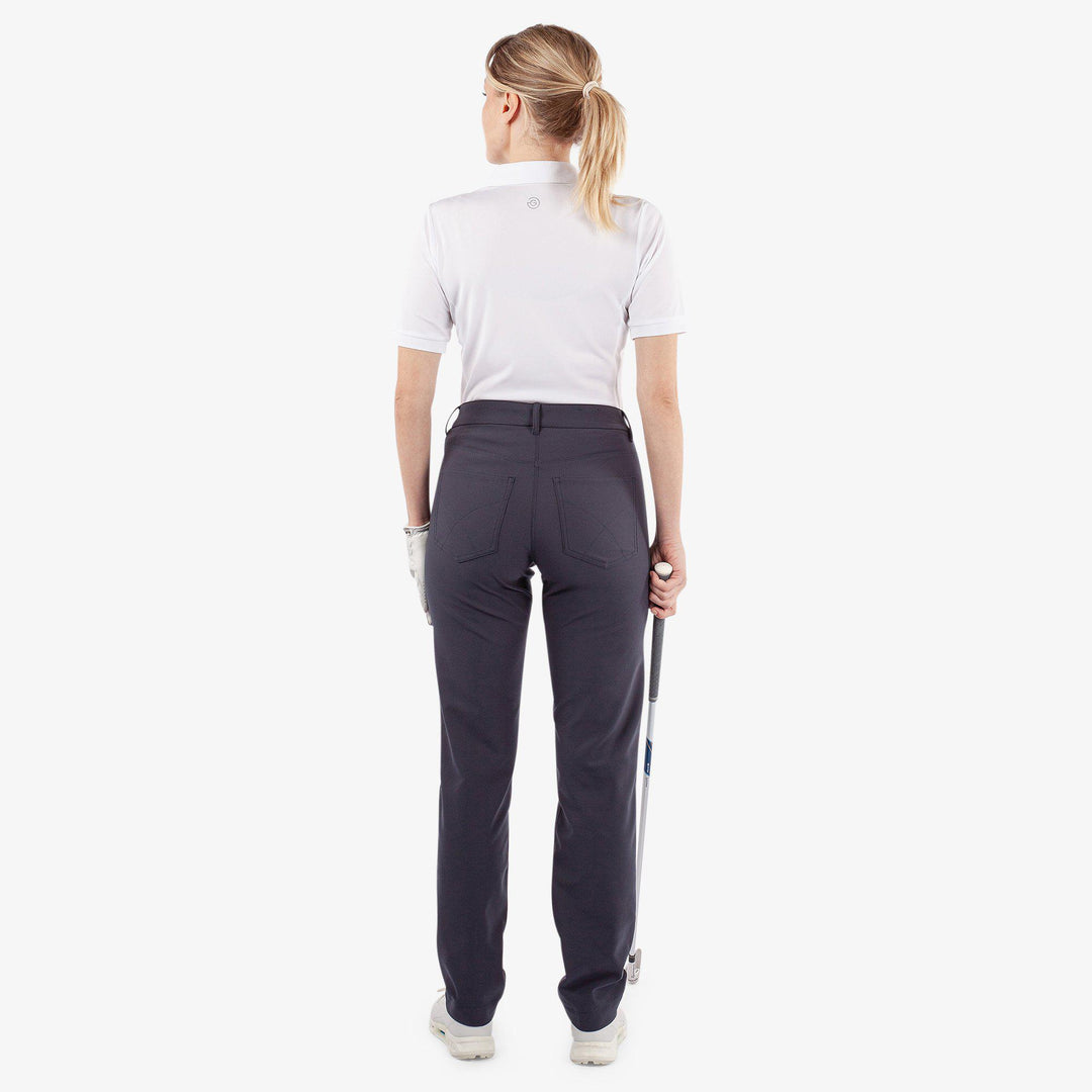 Nellie is a Breathable golf pants for Women in the color Navy(6)