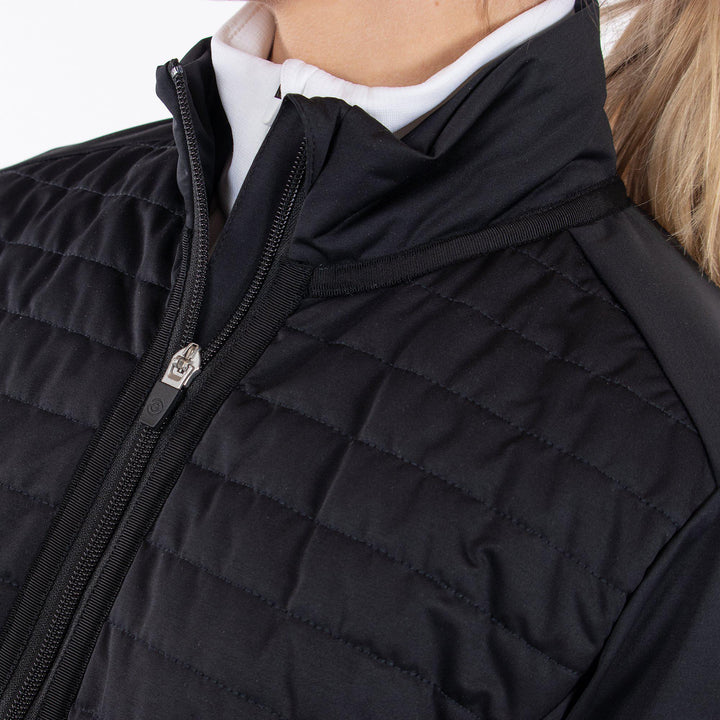 Lorene is a Windproof and water repellent golf jacket for Women in the color Black(2)
