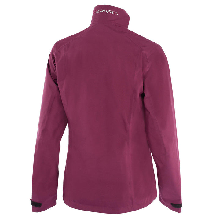 Arissa is a Waterproof golf jacket for Women in the color Sporty Red(9)