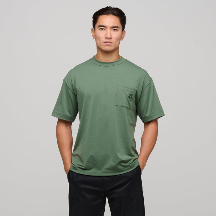 Mason  is a Breathable short sleeve shirt for Men in the color Duck Green(1)