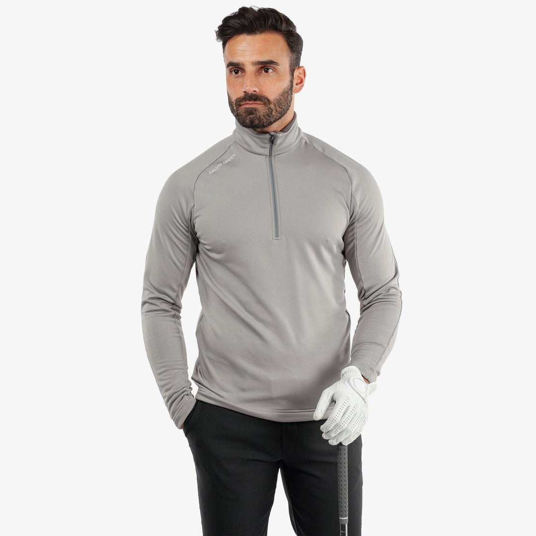 Drake is a Insulating golf mid layer for Men in the color Sharkskin(1)