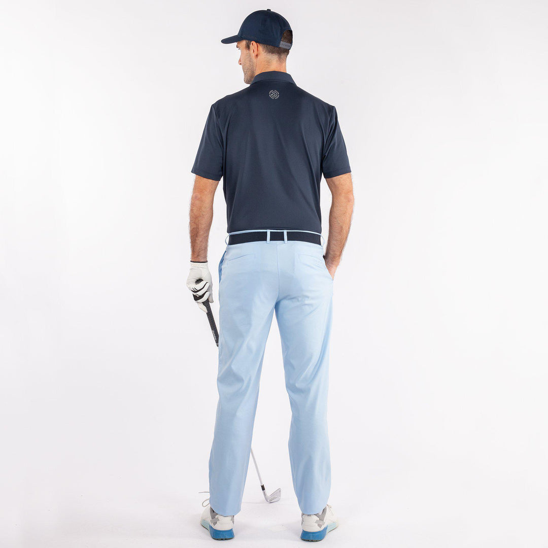 Noah is a Breathable golf pants for Men in the color Blue Bell(6)