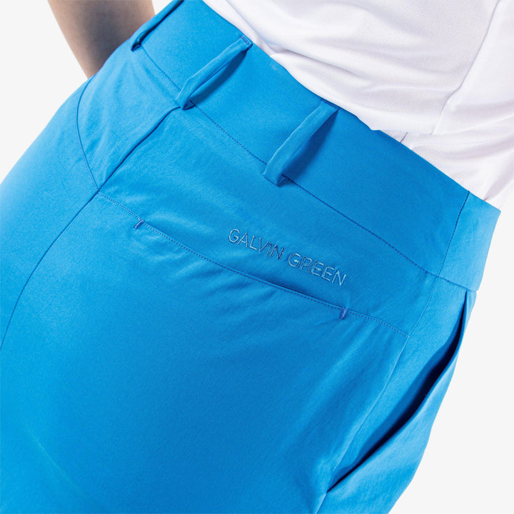 Nessa is a Breathable golf skirt with inner shorts for Women in the color Blue(6)