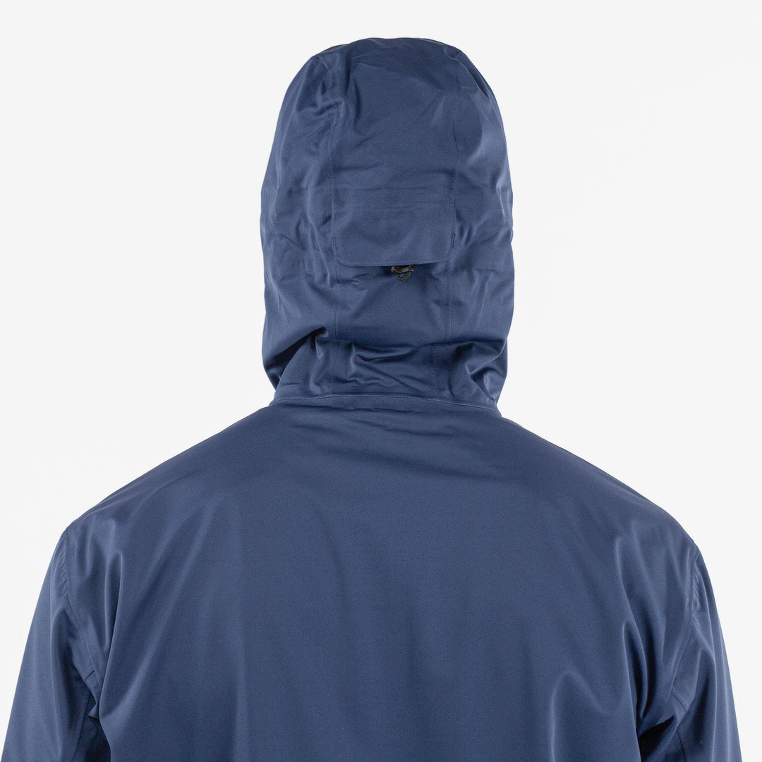 Amos is a Waterproof golf jacket for Men in the color Blue(8)