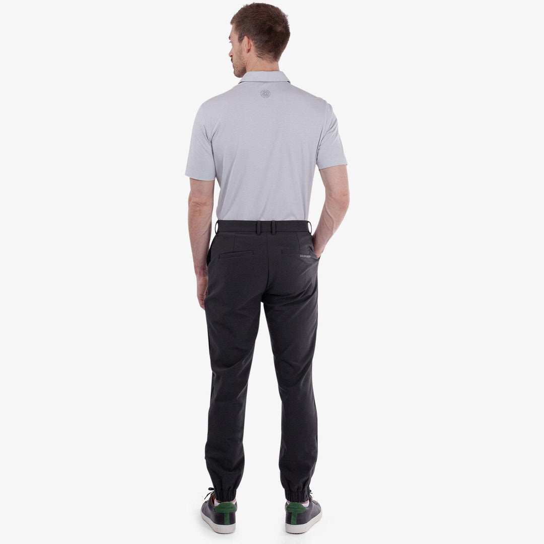 Nox is a Breathable golf pants for Men in the color Black(7)