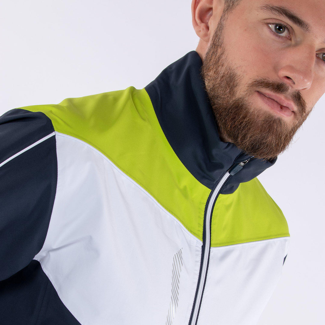 Armstrong is a Waterproof golf jacket for Men in the color Sporty Blue(5)