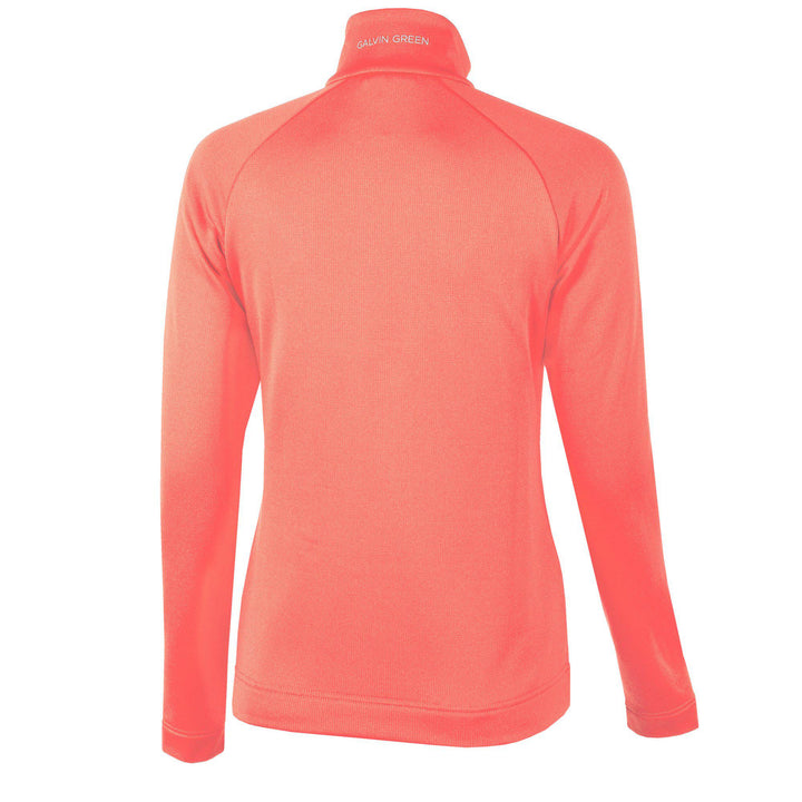 Dolly Upcycled is a Insulating golf mid layer for Women in the color Imaginary Pink(2)