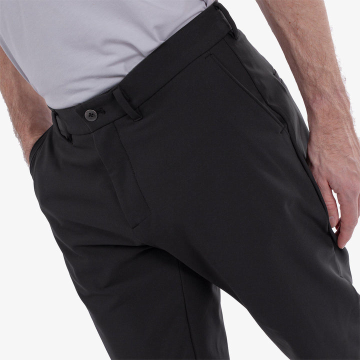 Nox is a Breathable golf pants for Men in the color Black(3)