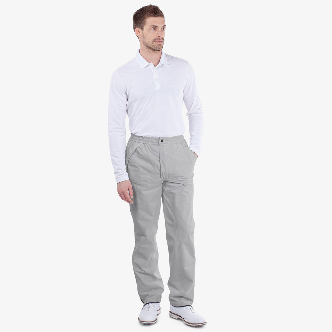 Alan is a Waterproof pants for Men in the color Cool Grey(2)