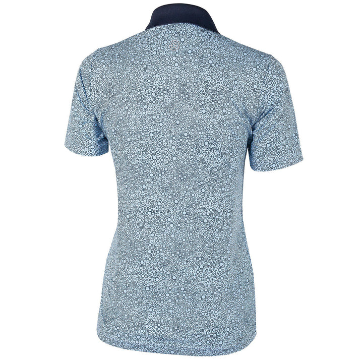 Madelene is a Breathable short sleeve shirt for Women in the color Navy(4)