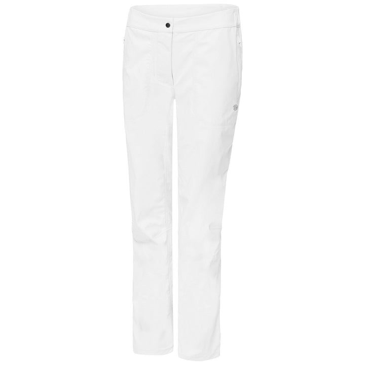 Alexandra is a Waterproof golf pants for Women in the color White(0)