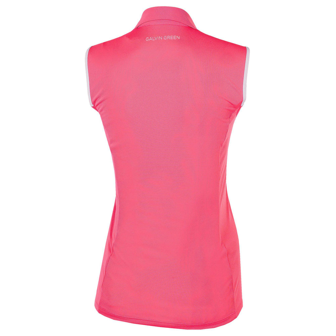 Mila is a Breathable sleeveless golf shirt for Women in the color Imaginary Pink(8)