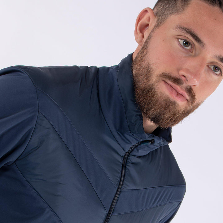 Liam is a Windproof and water repellent golf jacket for Men in the color Navy(3)