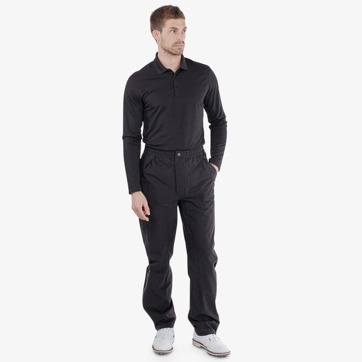 Arthur is a Waterproof golf pants for Men in the color Black(2)