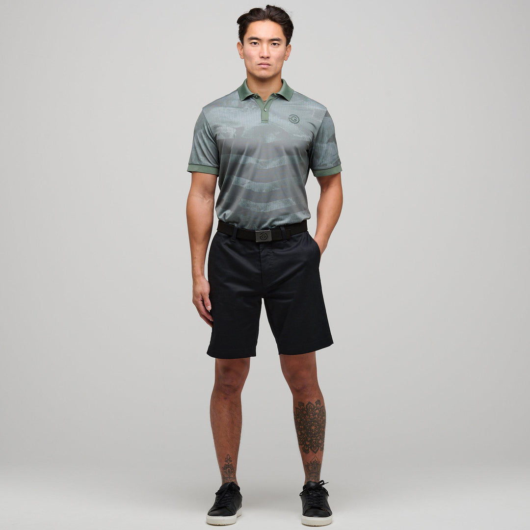 Perry is a Breathable shorts for Men in the color Black(2)