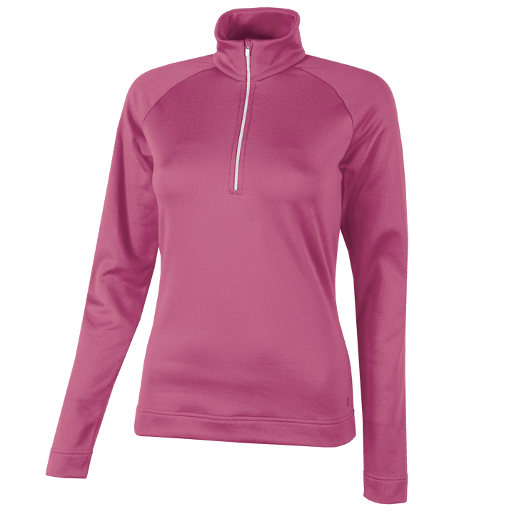 Dolly Upcycled is a Insulating golf mid layer for Women in the color Sugar Coral(0)