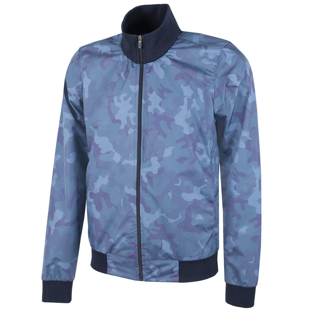 Lake is a Windproof and water repellent golf jacket for Men in the color Blue Bell(0)