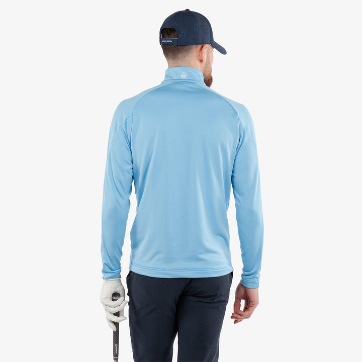 Drake is a Insulating golf mid layer for Men in the color Alaskan Blue(5)